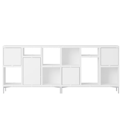 Stacked Storage System - Office Storage by Muuto - Configuration 3 / White