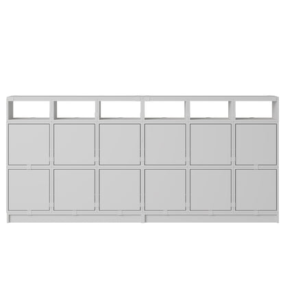 Stacked Storage System - Sideboard by Muuto  / Configuration 1  / Grey