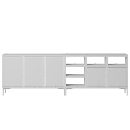 Stacked Storage System - Sideboard by Muuto / Configuration 2 / Grey