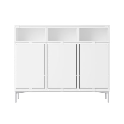 Stacked Storage System - Sideboard by Muuto / Configuration 3 / White