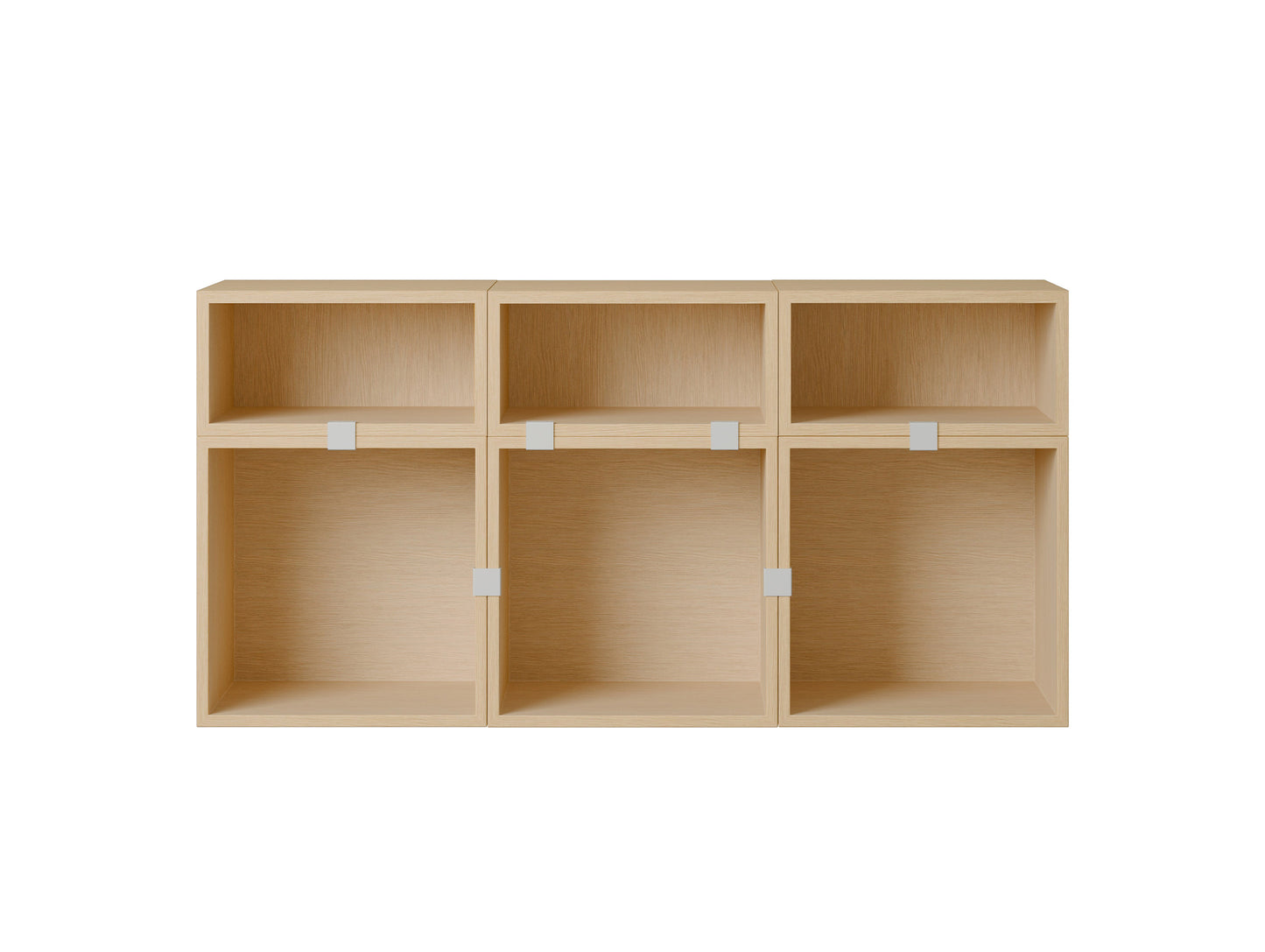 Stacked Storage System - Sideboard by Muuto / Configuration 5 / Oak