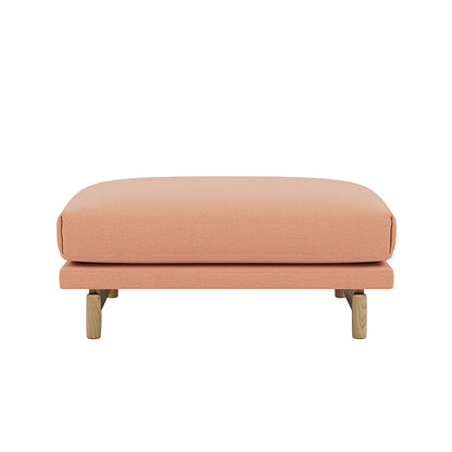 Rest Pouf by Muuto - Oak Base / Steelcut Trio 515