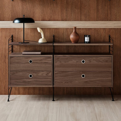 String System Chest with 2 Drawers