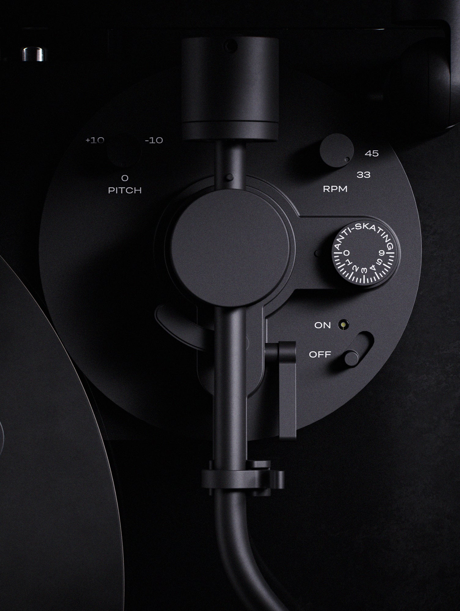 Transparent Turntable by Transparent - Black