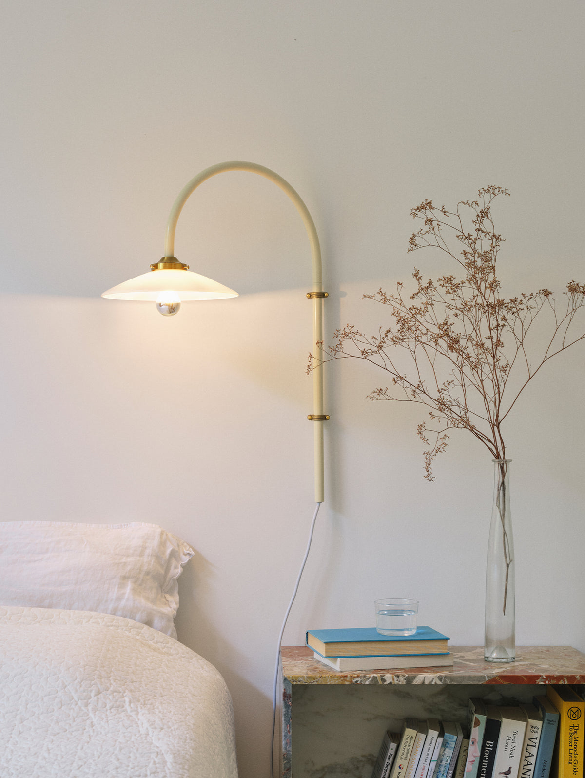 Hanging Lamp No.2 Mini by Valerie Objects - Ivory