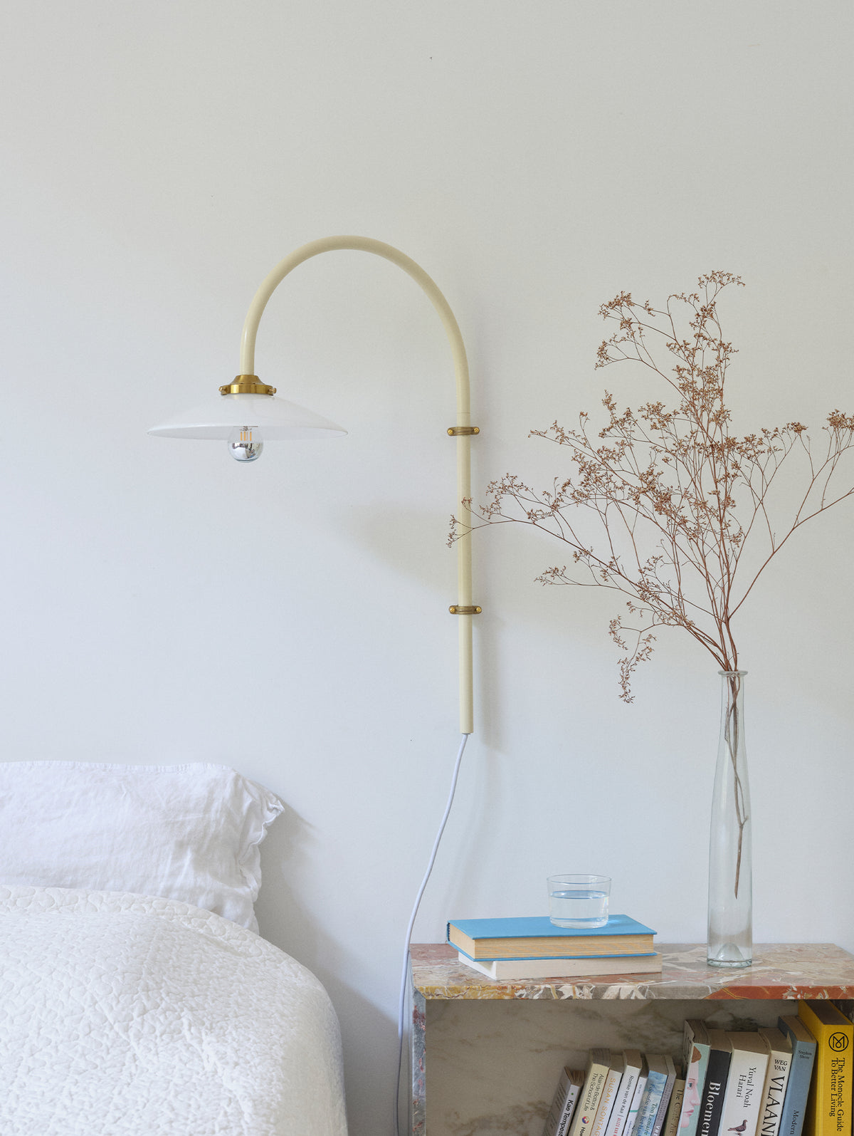 Hanging Lamp No.2 Mini by Valerie Objects - Ivory