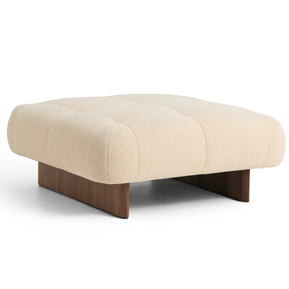 Quilton Lift Ottoman by HAY - Lacquered Walnut / Tartaglia 857