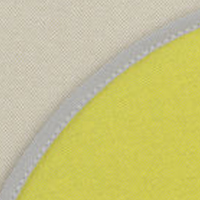 Swatch for Yellow/Pastel Green - Parchment/Cream White