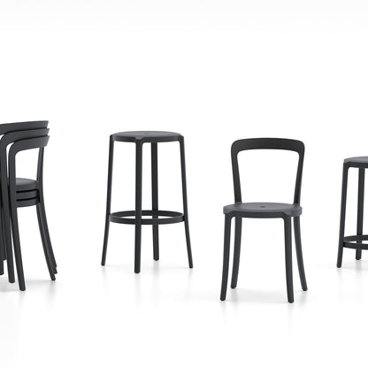 On & On Chair - Recycled Plastic Seat by Emeco