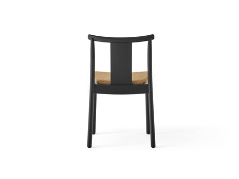 Merkur Dining Chair Upholstered by Menu - Without Armrest / Black Lacquered Oak / UK Boucle 05