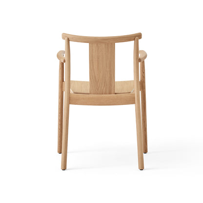 Merkur Dining Chair with Armrest by Menu - Lacquered Oak