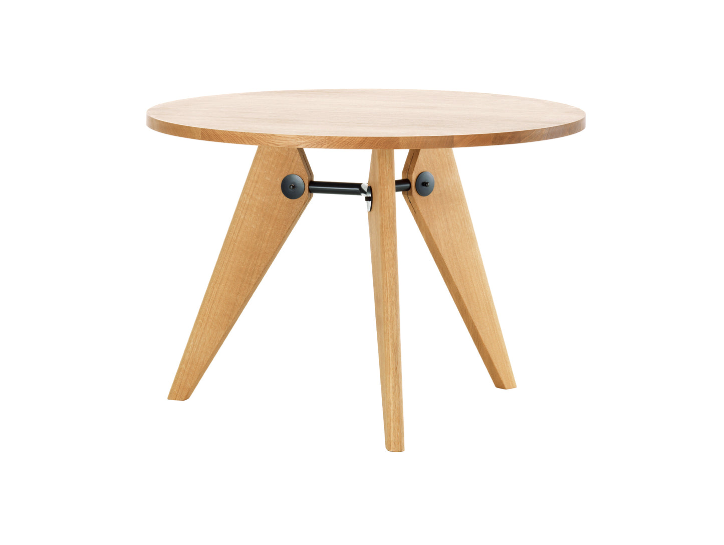 Guéridon Table by Vitra - Oiled Oak / Diameter 105cm