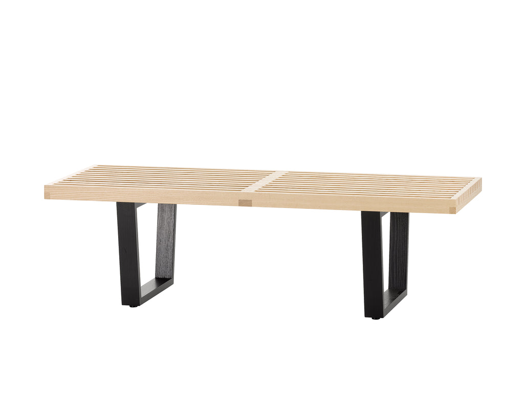 Short Nelson Bench by Vitra - Natural Lacquered Ash