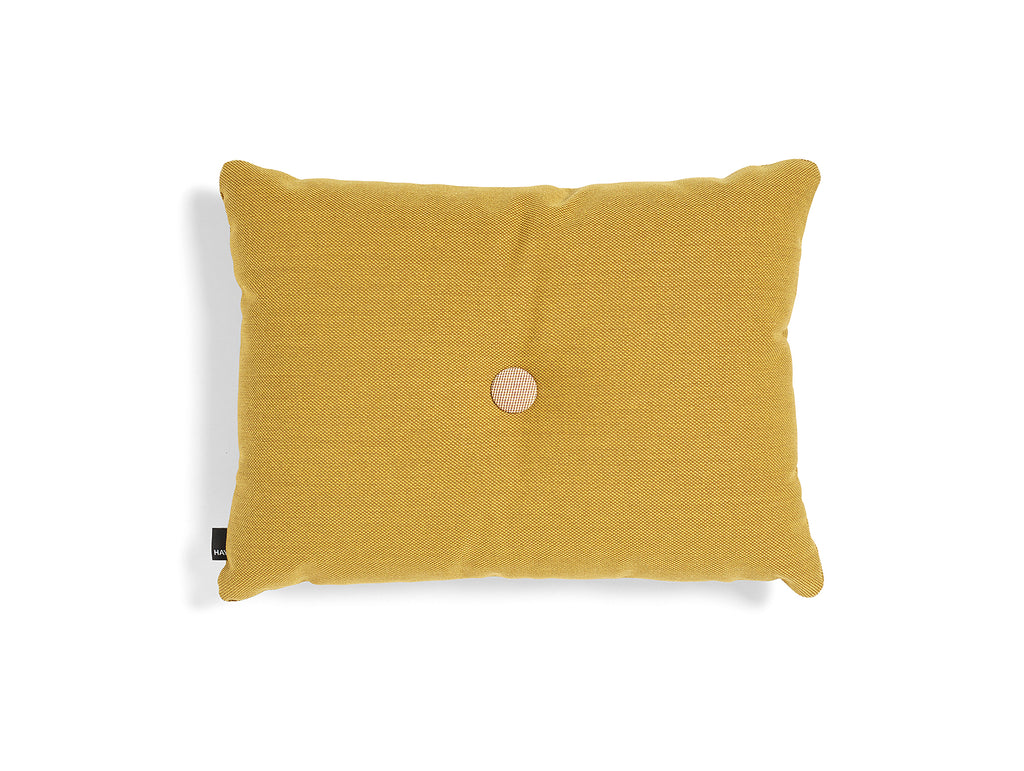 1 Dot Golden Yellow Steelcut Trio Dot Cushion by HAY