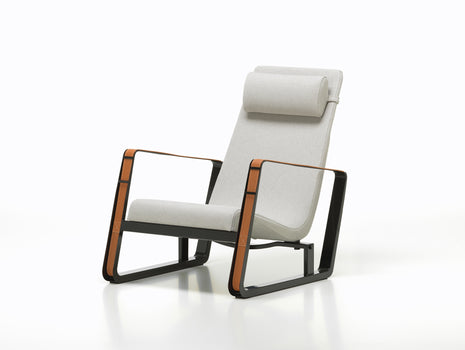 Cite Armchair by Vitra - Deep Black / Mello 03 Cement (F40)