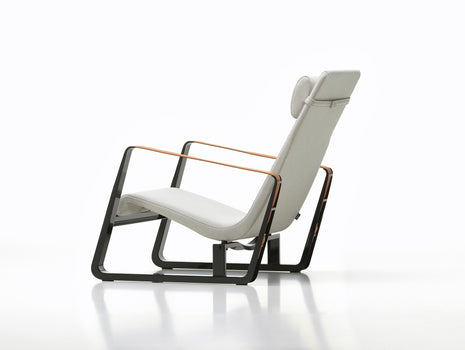 Cite Armchair by Vitra - Deep Black / Mello 03 Cement (F40)