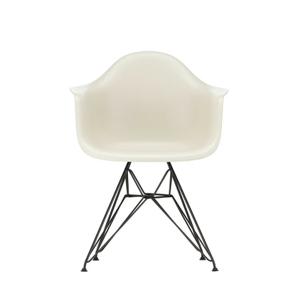 Eames DAR Plastic Armchair RE by Vitra - 11 Pebble Shell / Basic Dark Base