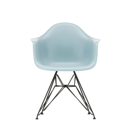 Eames DAR Plastic Armchair RE by Vitra - 23 Ice Grey Shell / Basic Dark Base