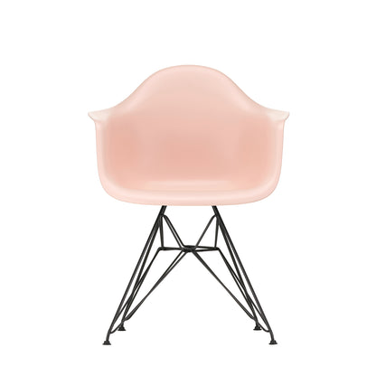 Eames DAR Plastic Armchair RE by Vitra - 41 Pale Rose Shell / Basic Dark Base
