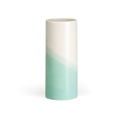Herringbone Vessels by Vitra - Mint Plain Vase
