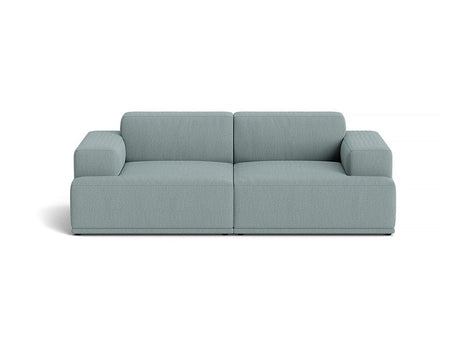 Connect Soft 2-Seater Modular Sofa by Muuto - Configuration 1 / Re-wool 718