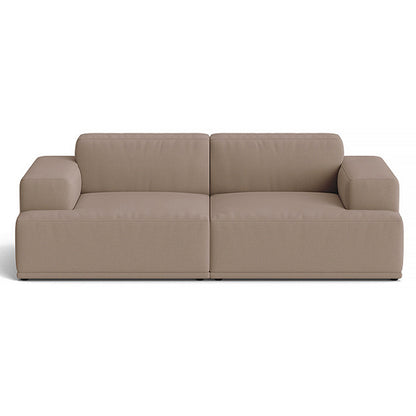 Connect Soft 2-Seater Modular Sofa by Muuto - Configuration 1 / Steelcut Trio 426
