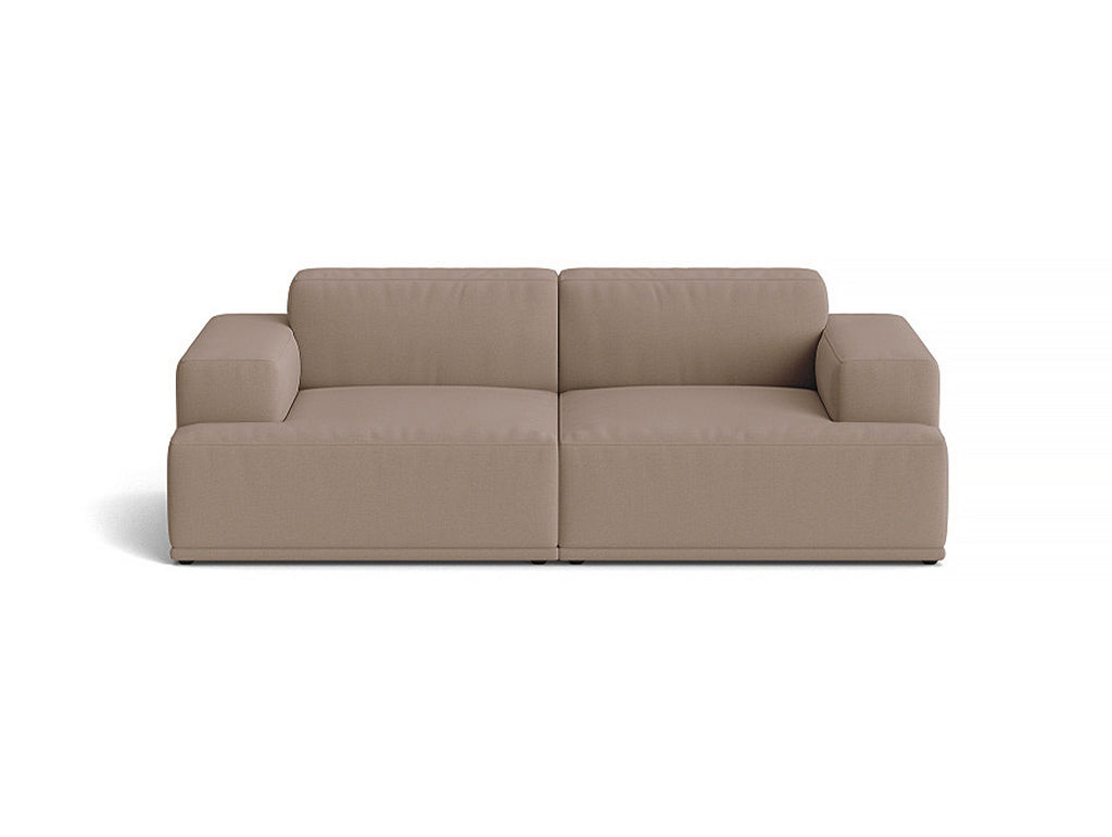 Connect Soft 2-Seater Modular Sofa by Muuto - Configuration 1 / Steelcut Trio 426