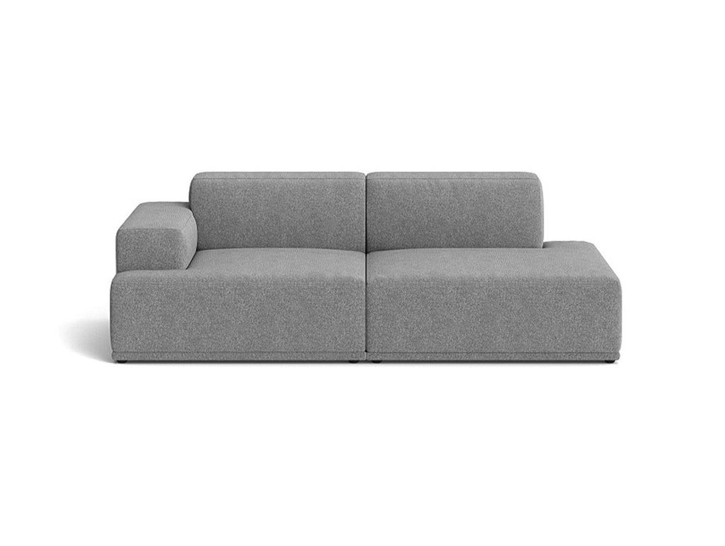 Connect Soft 2-Seater Modular Sofa by Muuto - Configuration 2 / Hallingdal 166