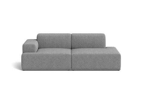 Connect Soft 2-Seater Modular Sofa by Muuto - Configuration 2 / Hallingdal 166