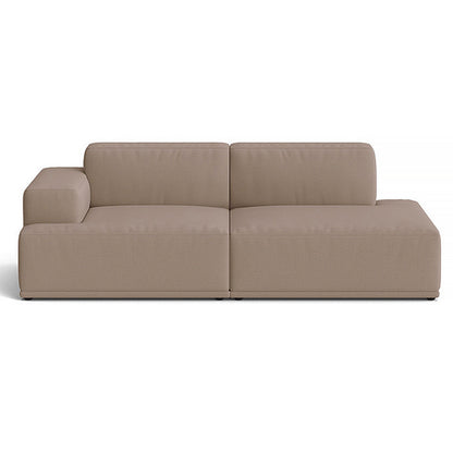 Connect Soft 2-Seater Modular Sofa by Muuto - Configuration 2 / Steelcut Trio 426