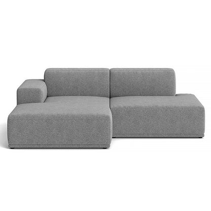 Connect Soft 2-Seater Modular Sofa by Muuto - Configuration 3 / Hallingdal 166