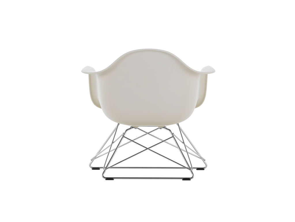 Eames Plastic Armchair LAR by Vitra - Pebble 11 Shell / Chrome-Plated Steel Base