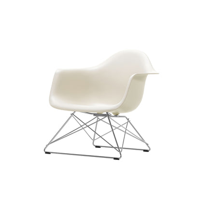 Eames Plastic Armchair LAR by Vitra - Pebble 11 Shell / Chrome-Plated Steel Base