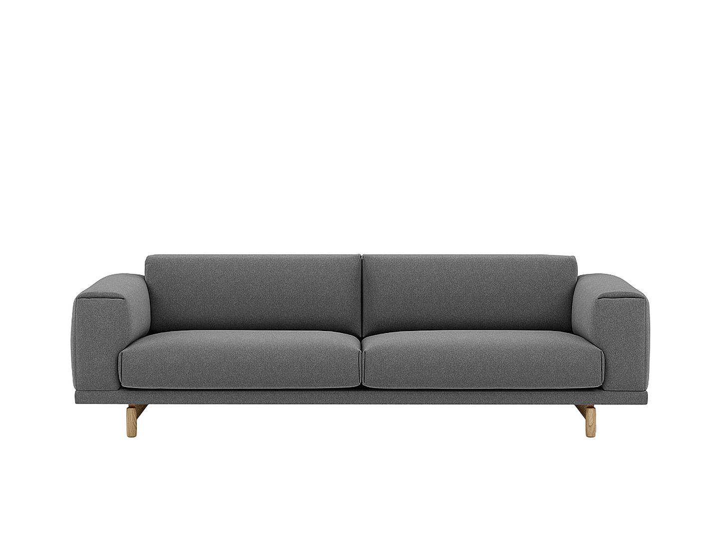 Rest Sofa by Muuto - 3 Seater / Wooly 1042