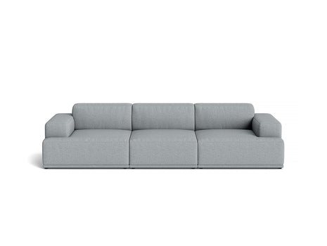 Connect Soft 3-Seater Modular Sofa by Muuto - Configuration 1 / Hallingdal 130
