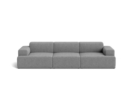 Connect Soft 3-Seater Modular Sofa by Muuto - Configuration 1 / Hallingdal 166