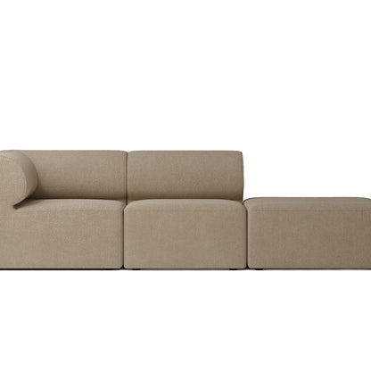 Eave 3-Seater Modular Sofa 86 with Pouf by Menu -  boucle 04 beige