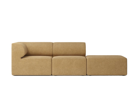 Eave 3-Seater Modular Sofa 86 with Pouf by Menu - boucle 05 gold