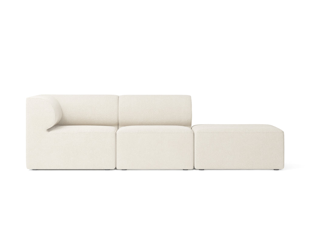 Eave 3-Seater Modular Sofa 86 with Pouf by Menu - boucle 24 lana