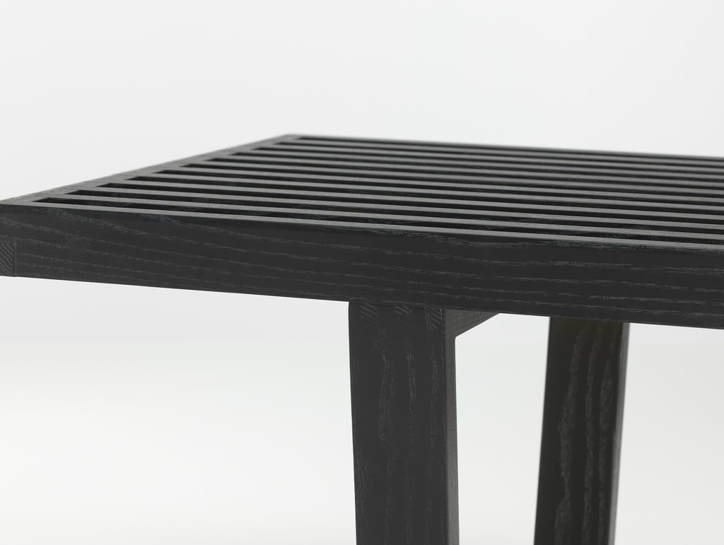 Nelson Bench by Vitra - Black Lacquered Ash