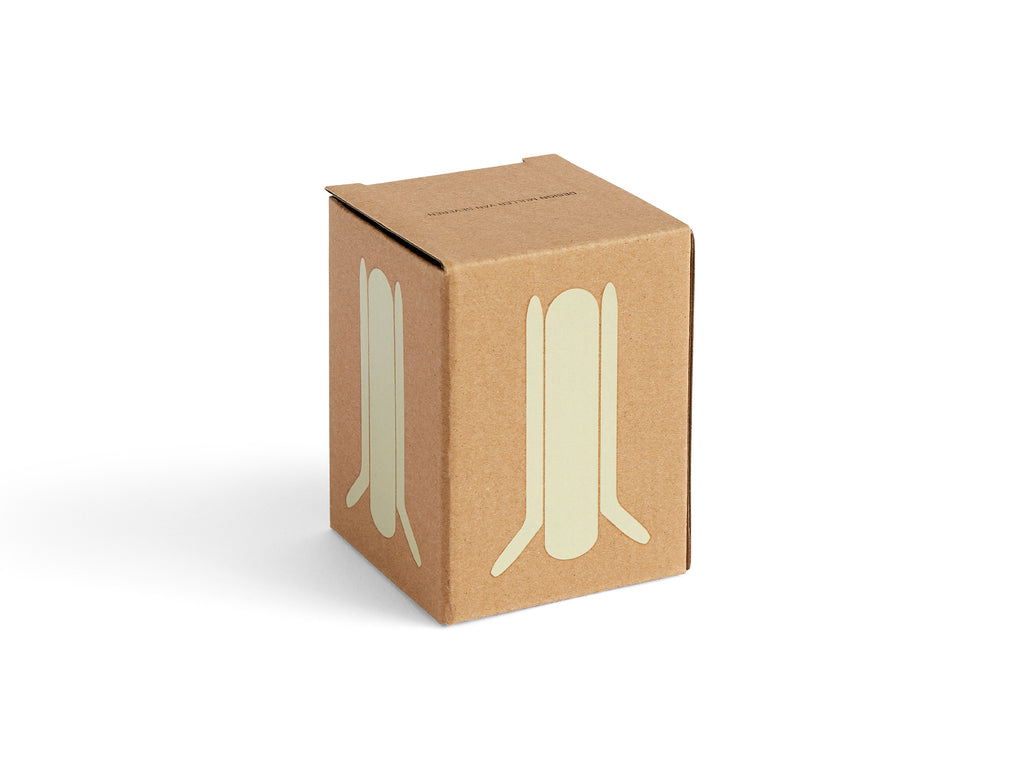 Small Ivory Arcs Candleholder Packaging by HAY