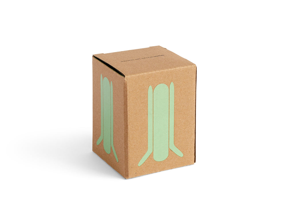Small Mint Arcs Candleholder Packaging by HAY