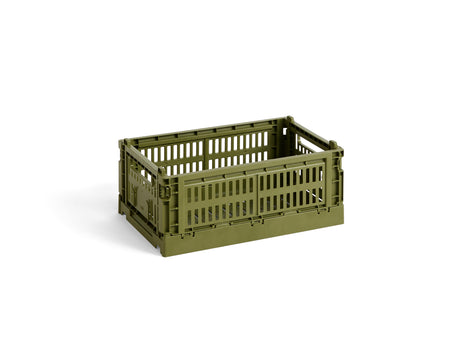 Colour Crate by HAY - Small / Olive