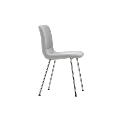 HAL Soft Tube Chair by Vitra - Chrome Plated / Plano 05 Cream White / Sierra Grey (F30)