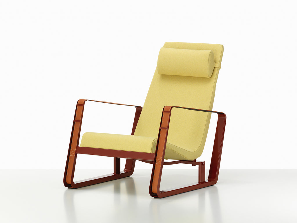 Cite Armchair by Vitra - Japanese Red / Mello 04 Canary (F40)