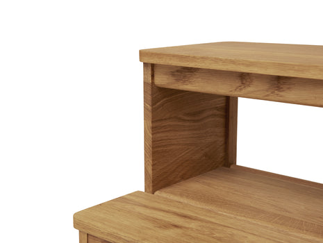 A Line Stepstool by Foam and Refine - Oiled Oak