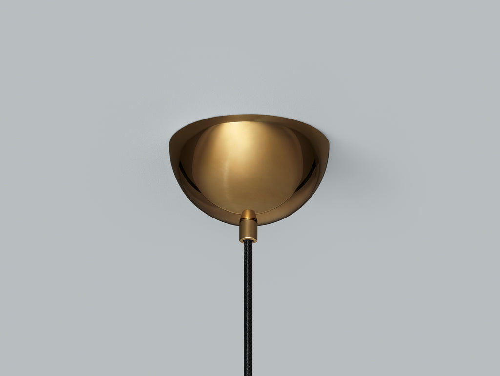 A330S Golden Bell Pendant Light by Artek - Ceiling cup  for Savoy Edition Shade