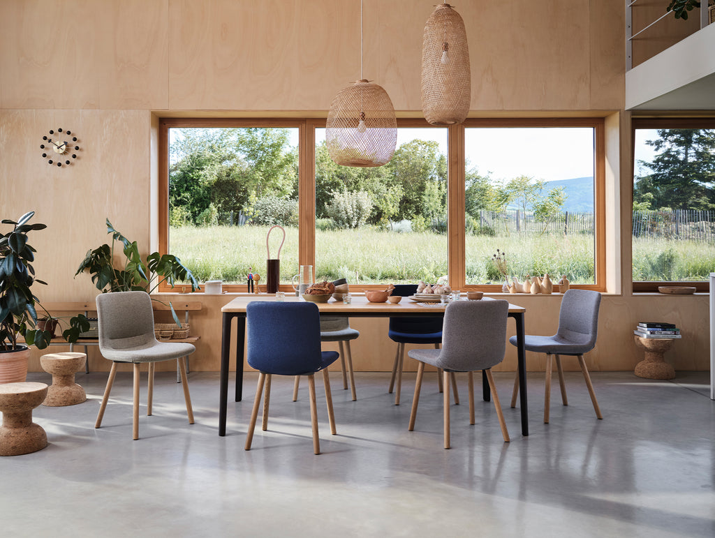Plate Dining Table by Vitra - Natural Oak Tabletop
