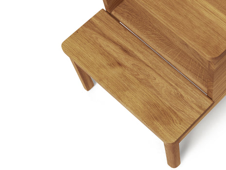 A Line Stepstool by Foam and Refine - Oiled Oak
