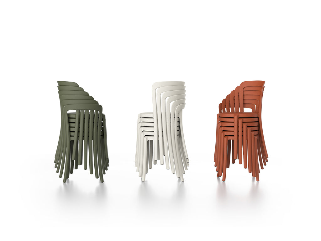 On & On Chair - Recycled Plastic Seat by Emeco 